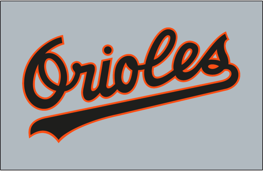 Baltimore Orioles 1989-1994 Jersey Logo v2 iron on heat transfer